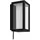 Außenwandleuchte Aluminium 24,0 cm inkl. LED-Lampe schwarz
