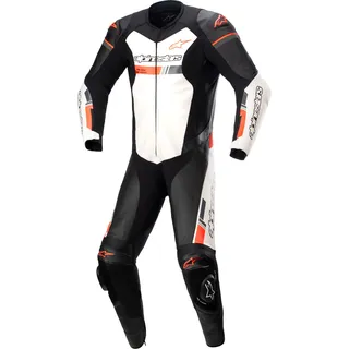 Alpinestars GP Force Chaser, Lederkombi 1tlg. Herren (schwarz/weiß/rot) Gr: 50