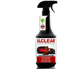 ALCLEAR 721LV Lederversiegelung und Lederpflege für Auto Glattleder, Innenraum Autopflege für Glattleder, auch für Leder Sofa perfekt 1.000 ml Versiegelung mit Sprühkopf