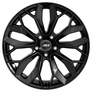 AEZ Leipzig black 9x20 ET38.5 5x108 ML63.4 Alufelge schwarz