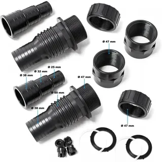 Wiltec Poolpumpe schwarz 14000 l/h