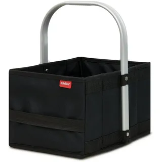 Achilles Einkaufskorb AD253K Handle-Box Kids, faltbar, schwarz, 30 x 20 x 17cm