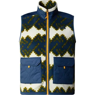 The North Face Royal Arch Weste Shady Blue Mountan G Pt XXL