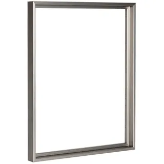 Bildershop-24 Schattenfugenrahmen Lamia 100x200cm Edelstahl Selbstmontage Bausatz DIY