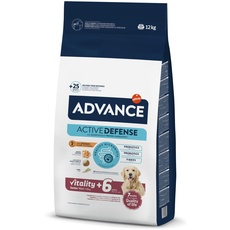 Advance Vitality Senior Maxi – Trockenfutter für ältere Hunde (+6 Jahre) großer Rassen mit Huhn – 12 kg