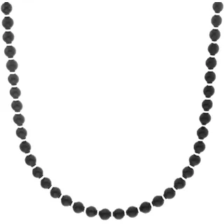 s.Oliver Kette ohne Anhänger 2038004 schwarz / Edelstahl