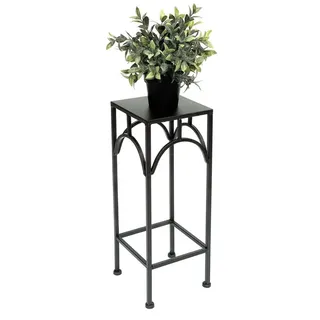 DanDiBo Ambiente Blumenhocker 50 x 50 x 18 cm Schwarz