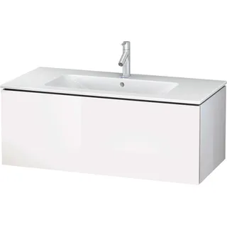 Duravit L-Cube Waschtischunterbau wandhängend, 1 Auszug, 1020x550x481mm, LC614208585, Farbe: Weiß Hochglanz Lack