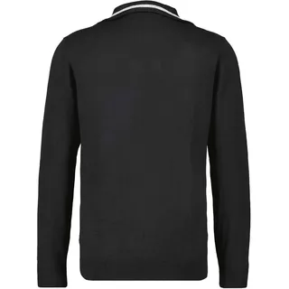 RAGMAN Rundhalspullover, schwarz