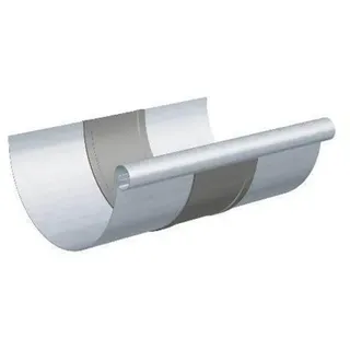 Rheinzink expansion element for half-round gutter 250x0.8