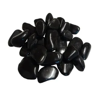 Aquagart 80kg Polierter Kiesel Glanzkies Flusskiesel Kieselsteine Gartenkies Zierkies