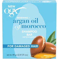 Bild Argan Oil of Morocco Festes Shampoo (80g), seifenfreie Haarpflege mit Arganöl für geschädigtes Haar