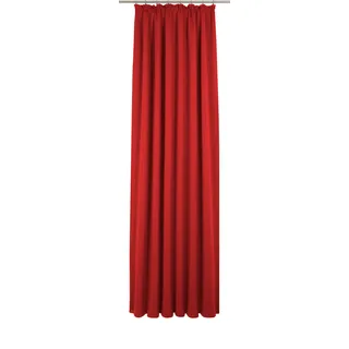 Wirth Newbury Kräuselband 130 x 155 cm Rot 1 Stk.