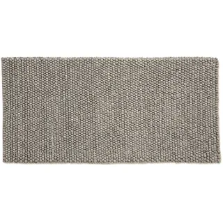 Hay Peas Teppich, Wolle, 140x80cm, Mittelgrau