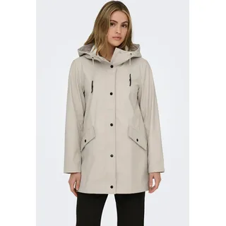 Only Kurzmantel »ONLELISA RAINCOAT OTW NOOS«, beige