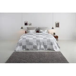 OTTO home Gretje Bettüberwurf 140 x 210 cm Grau