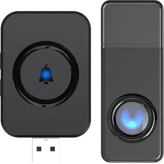 REV Ritter Rev 82160512 Funkklingel - Black