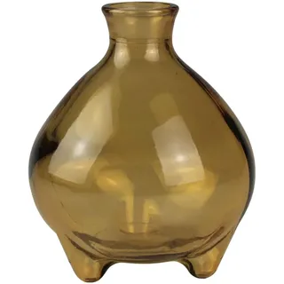AM Design Dekovase »Helle und freundliche Vase aus gelbem Glas« verleiht Ihrem Raum frische Farbe, gelb