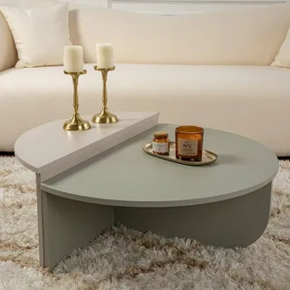 Dmora Couchtisch Feglino 90x60x35h cm Grün
