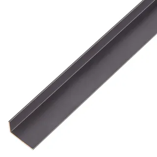 GAH Alberts Winkelrpofil L | 2000 mm 20x10x 10 mm schwarz eloxiert 489359