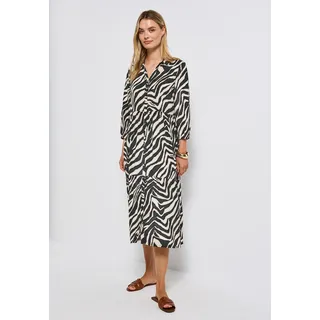 STREET ONE Volantkleid Sommerkleid Grün 34