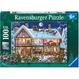 Ravensburger Weihnachten zu Hause 100 Teile