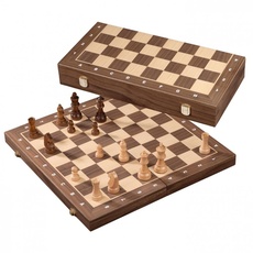 Bild 2741 - Schachkassette, Feld 43 mm, mit Figuren, Holz