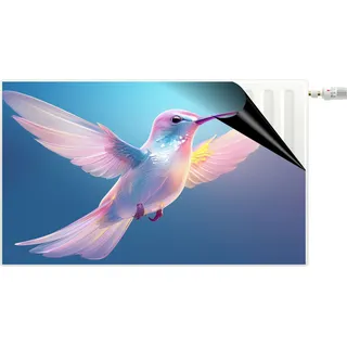 Magnetmatte Dekorative Heizkörperabdeckung Magnet Bunter Vogel