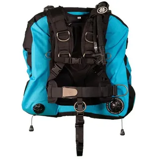 Oms Iq Lite With Deep Ocean 2.0 Bcd - Miami Blue / Black - XL