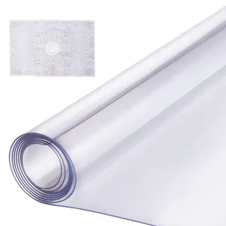 Vevor Kunststoff-Tischdecke 61 x 243 cm Transparent