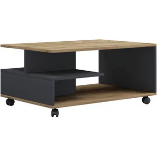 VCM Stango Anthrazit Honigeiche 41 x 50 x 80 cm