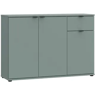 Forte Sideboard GABRIO (BHT 120x82x34 cm - grün - BHT 120x82x34 cm