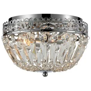 Markslöjd Kronleuchter , Klar, Chromfarben , Metall, Glas , oval , 17 cm , Ce , Lampen & Leuchten, Innenbeleuchtung, Hängeleuchten, Kronleuchter