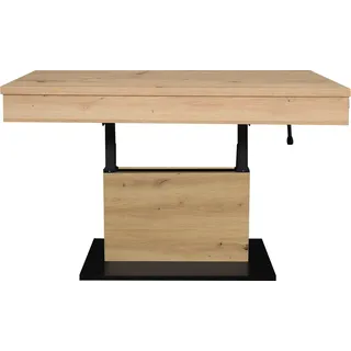 Mäusbacher Lift Couchtisch Braun Wildeiche 110 x 77 x 60 cm