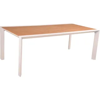 Garden Pleasure VENICE Gartentisch 100 x 200 x 74 cm Braun