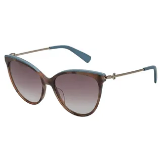 Longchamp Damen-Sonnenbrille im Cat-Eye-Stil aus Acetat LO675S - Braun