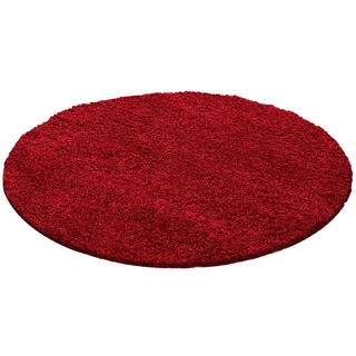 Life Shaggy 1500 Hochflorteppich 120 cm rot