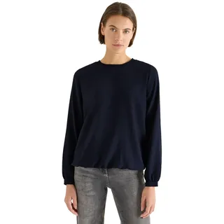 Cecil Damen Bluse mit Smock-Ausschnitt