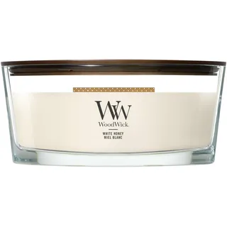 Woodwick White Honey Duftkerze 453 g