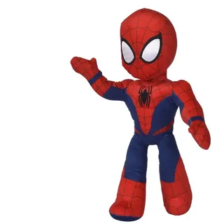 Simba Spiderman Plüschfigur 25 cm - Blau/Rot
