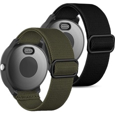 OTOPO Elastisches Armband for Garmin Vivoactive 4/Venu 2 45mm/Venu 3/Forerunner 255/955/265/965 Armband, 22mm Nylon Sport Armband for Männer Frauen