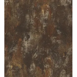 Rasch Textil Vliestapete Selection 10 m x 0,30 m 418224 Braun