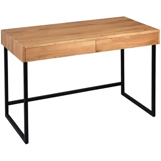Livetastic Schreibtisch Salsa braun / Schwarz