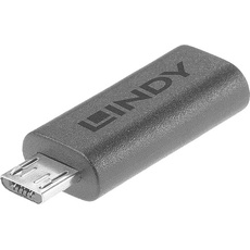 Bild von USB C-Adapter, USB 2.0 Micro-B [Stecker] auf USB-C 2.0 [Buchse] (41903)