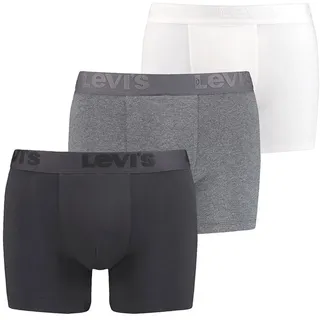 Levi ́s Underwear Premium Boxershorts 3 Einheiten - Black Grey Combo - L