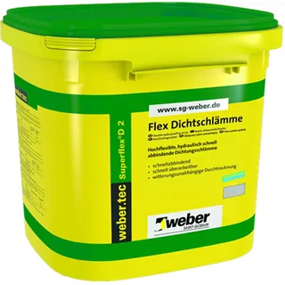 weber.tec Superflex D2 Flex Dichtungsschlämme 2k 24kg