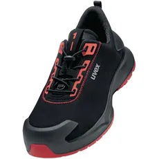 Bild S3L PUR W11 6803241 Sicherheitshalbschuh S3L Schuhgröße (EU): 41 Schwarz, Rot 1 x-craft Halbschuhe 68032 Weite 11 Grösse (S3, 41)