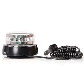 LED-MARTIN R65 BRILAR Design Rundumkennleuchte - klar/gelb - bis 250 km/h