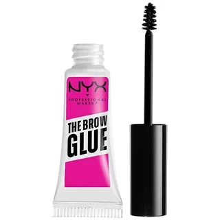 NYX Professional Makeup Brow Glue Instant Brow Styler, Für Augenbrauen wie laminiert, Transparent