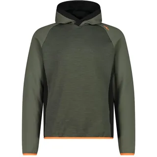 CMP Herren Man Sweat Fix Hood Jacke, Olive Mel., S EU